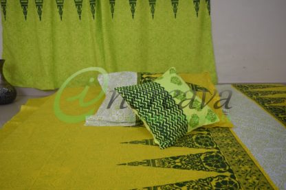 Yellow Bed cover